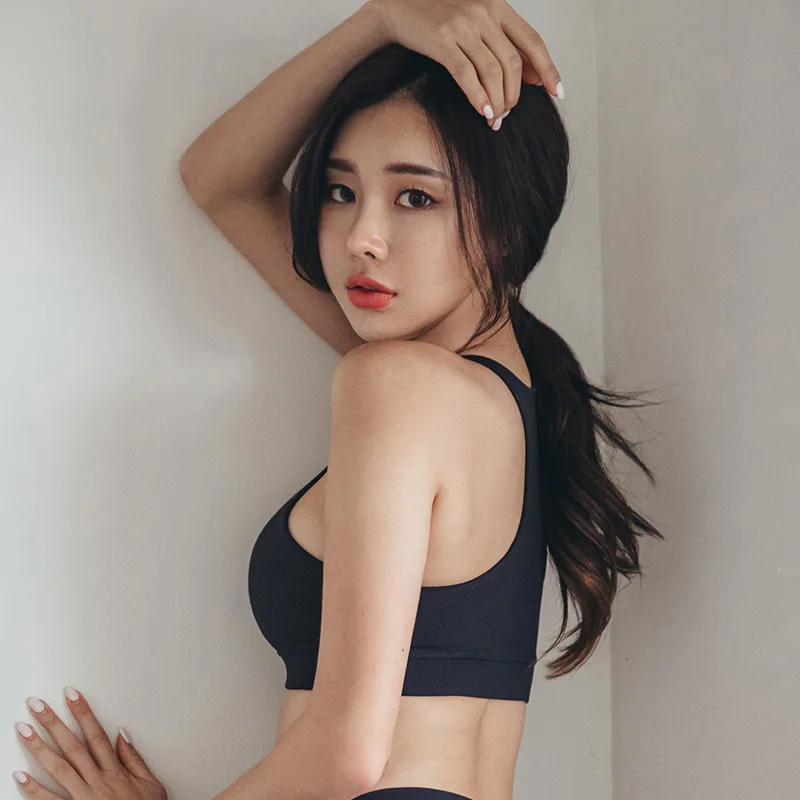 Новинка 2019 спортивные бюстгальтеры для йоги на открытом воздухе корейский