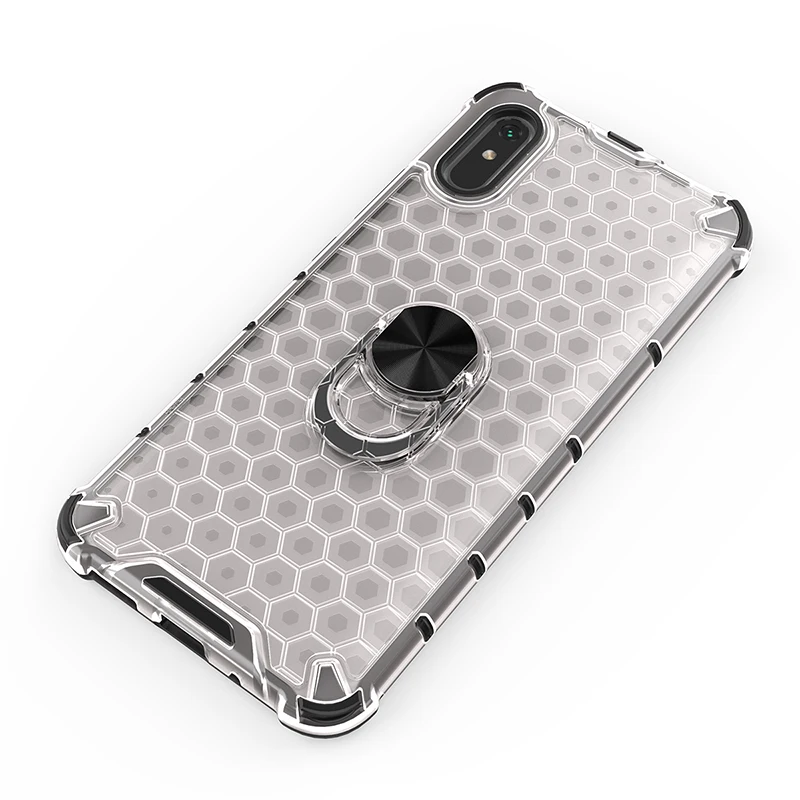 

CHUYONG Honeycomb shock-proof phone case For xiaomi Redmi 9 9A phone case drop-proof Redmi 9A soft silicone case