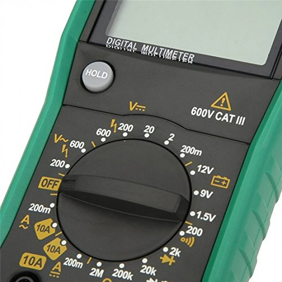 MASTECH MS8239B Цифровой мультиметр ЖК дисплей Дисплей ручной Портативный Вольтметр