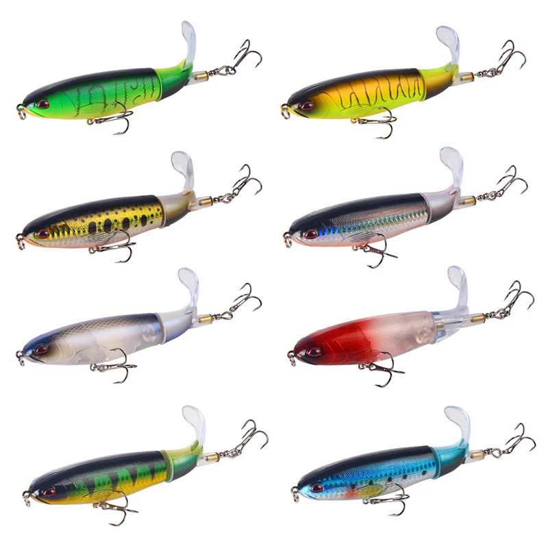 Whopper Plopper 13/15/35g Swimbait Hard Lure VIB Jig bait for Fishing Rotating Tail Topwater Fishing Tackle Sea Spoon for pike