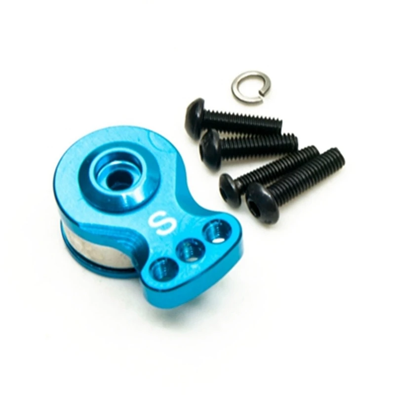 

2Pcs 25T Teeth Tooth Half Servo Arm Horn for 1/8 1/10 RC Car Boat 18mm Blue & 13mm Blue
