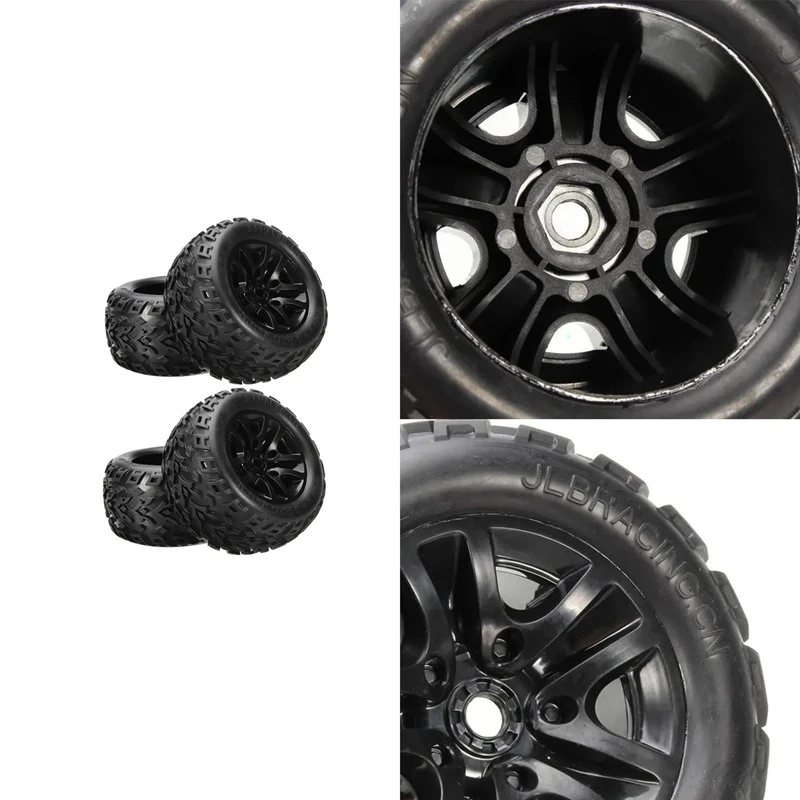 

Bigfoot колеса шины EB1002 для JLB Racing сатиновая юбка-американка 1/10 бесщеточный ру автомобиль Запчасти аксессуары