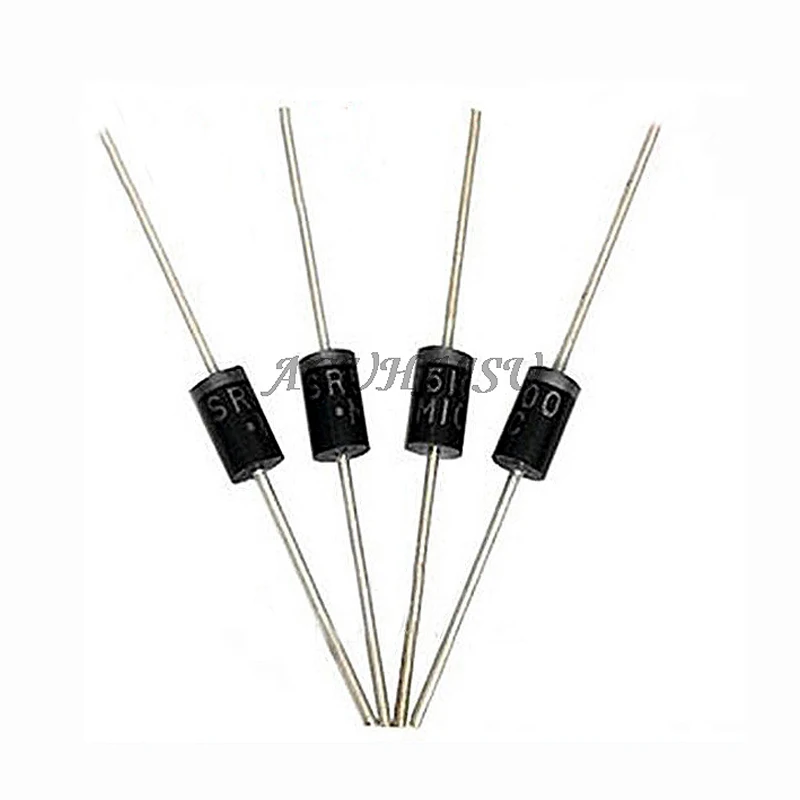 

Диод Шоттки SR5100 5A/ 100V DO -27 SB5100, 20 шт.