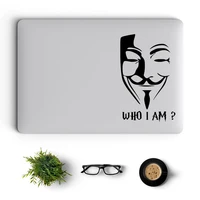 anonymous mask laptop sticker for apple macbook decal pro 16 air retina 11 12 13 14 15 inch vinyl mac book notebook skin decor