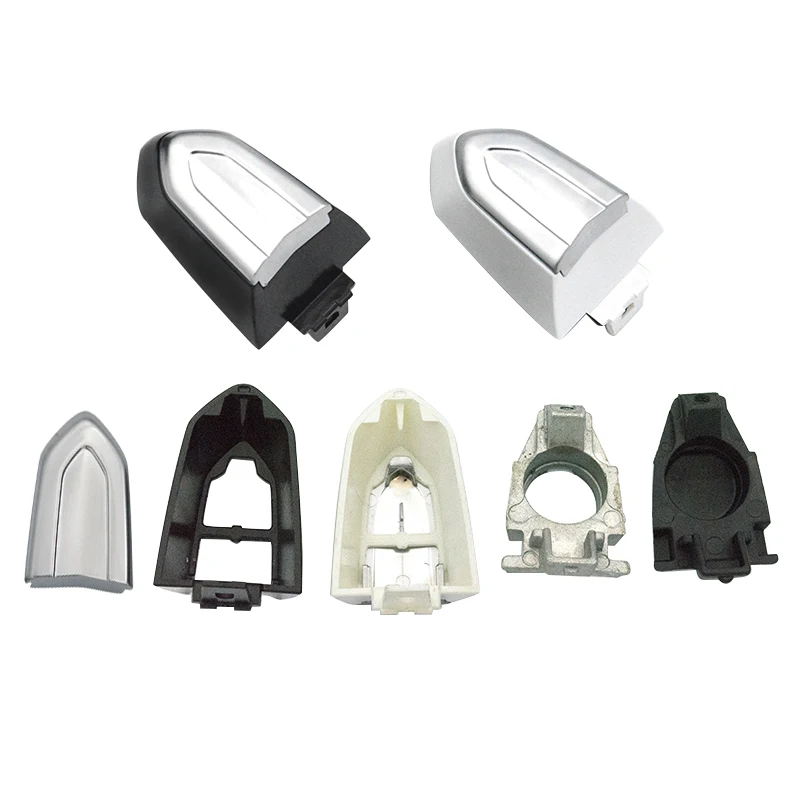 

1pcs Door Lock Cylinder Chrome Cap Cover Trim Fit for Cadillac XTS ATS CTS CT6 Electroplated Outer Door Handle Cover