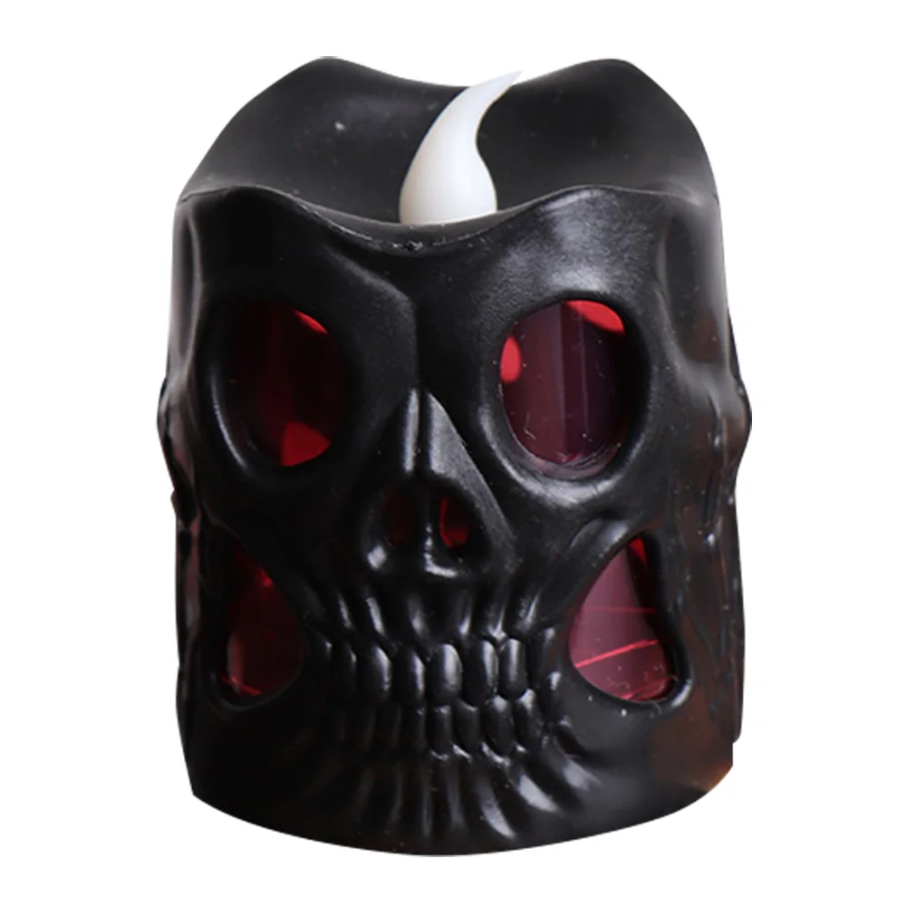 

HOT LED Skull Candle Light Decoration Night Lamp for Halloween Club Party Festival NDS66