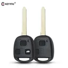 Запасной чехол KEYYOU для дистанционного ключа, 23 кнопок, корпус для Toyota Yaris Avensis Corolla RAV4 Echo Camry