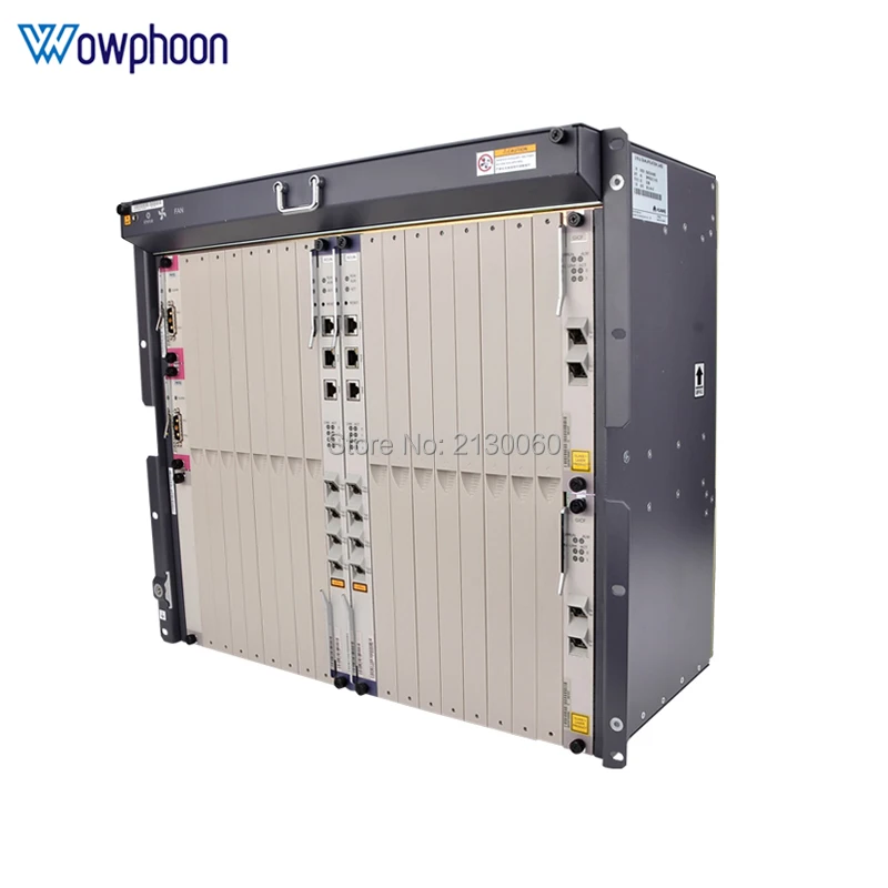 HuaWei оригинальный MA5680T 10G OLT в оптоволоконном оборудовании с (шасси + SCUN * 2 X2CS PRTE 2)