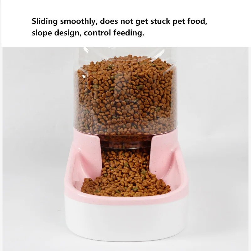 3.5L пластиковая миска для кошек автоматическая кормушка собак диспенсер воды