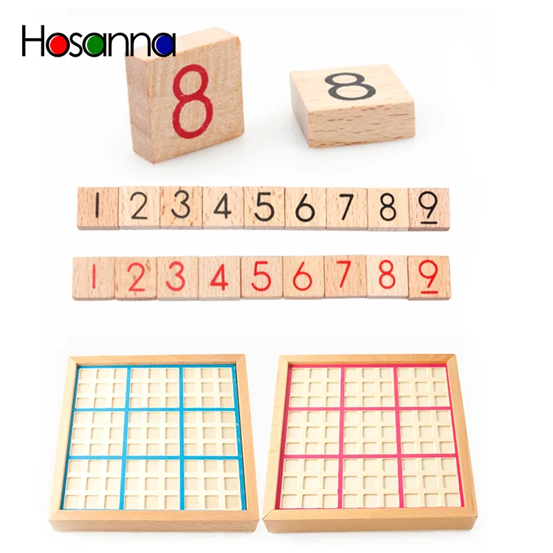Детская Деревянная шахматная головоломка Sudoku игровая доска для взрослых