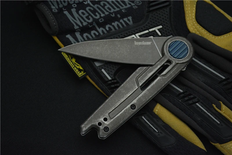 Kershaw 2035 складной нож 8cr13mov лезвие стальная ручка Карманный открытый кемпинг охотничий нож Тактический выживания EDC инструмент