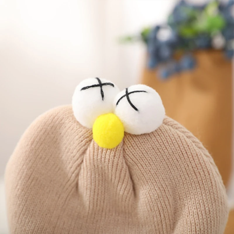 Детская зимняя шапка с рисунком для детей зимние шапки милая детская мальчиков