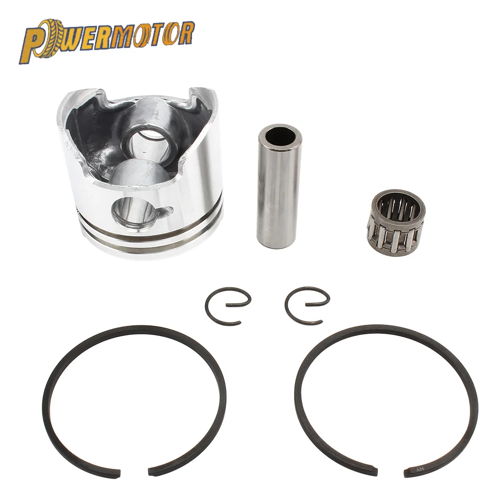 

Motorcycle 44-6 Piston Kit 12mm Pin 44mm Ring For 49cc 2 Stroke Engine Of Mid-run/small Four-wheel Small Lia Cross-country