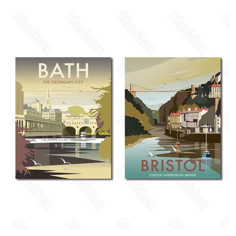 

Modern Home Decor Nordic Style Impressionist Architectural Paintings Fashion Personality Creative Porch Decorative Painting