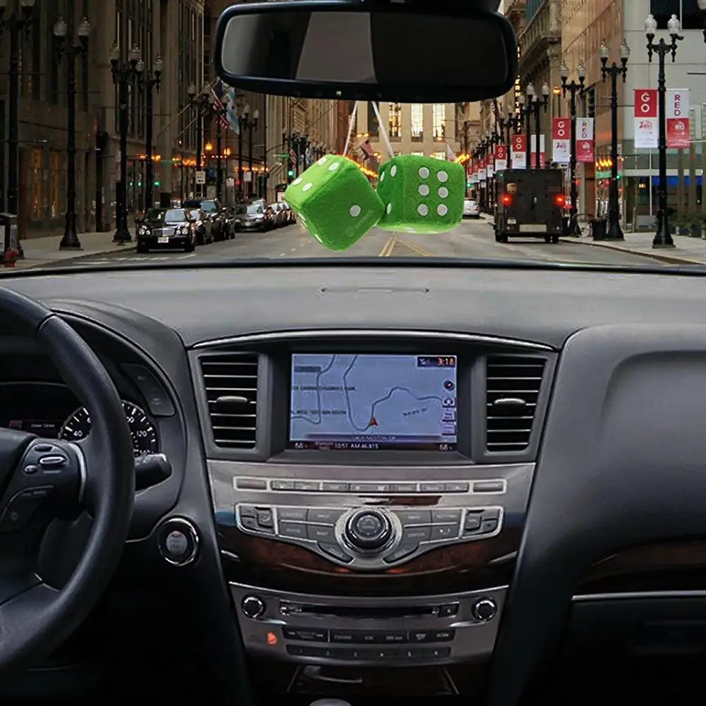 2 шт. автомобильный кулон украшение интерьера авто аксессуары пушистые кости