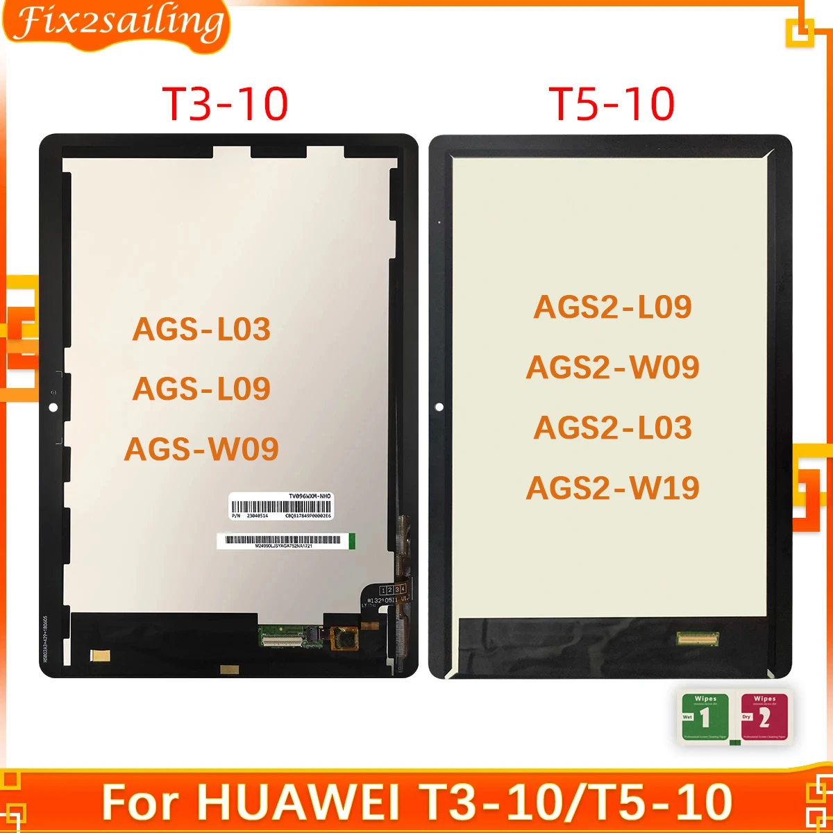 ЖК-дисплей для Huawei MediaPad T3 10 AGS-L03 AGS-L09 T5 AGS-W09 AGS2-W09 сенсорный экран с цифровым