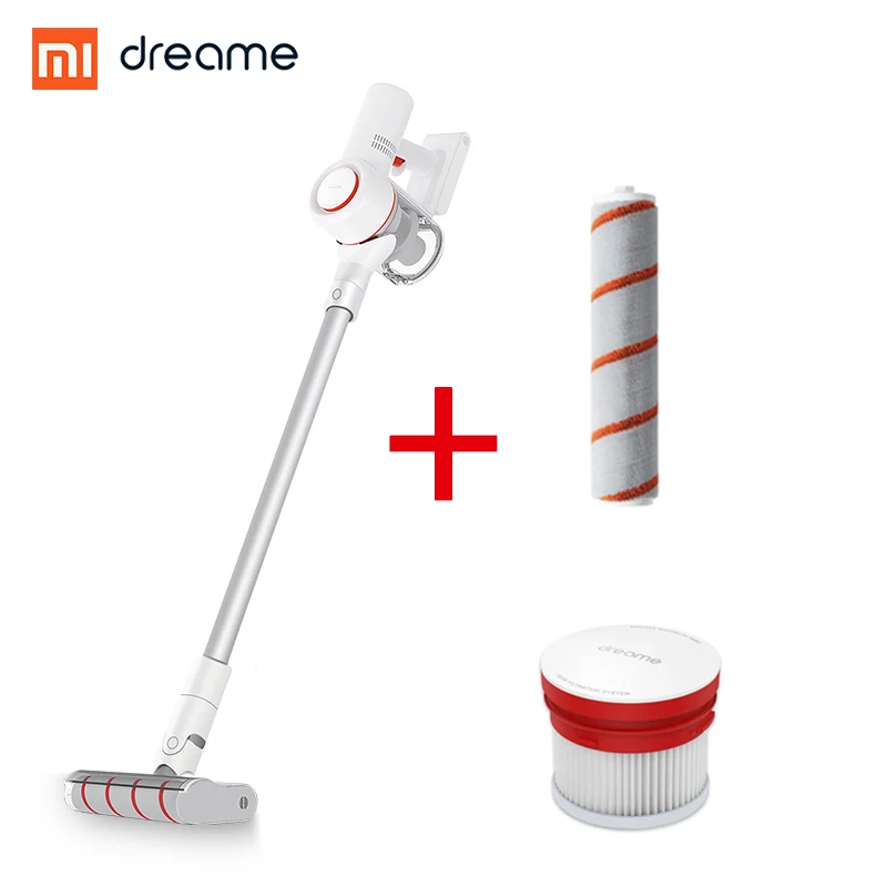 dreame v9 add parts Xiaomi Dreame V9 ручной беспроводной пылесос 20000Pa циклонный всасывающий фильтр пылесборник для дома промо-код V9P V10 - Цвет: dreame v9 add parts