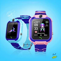 new childrens smart watch kids sos phone watch smartwatch baby antil lost 2g sim card call location ip67 waterproof wristwatch