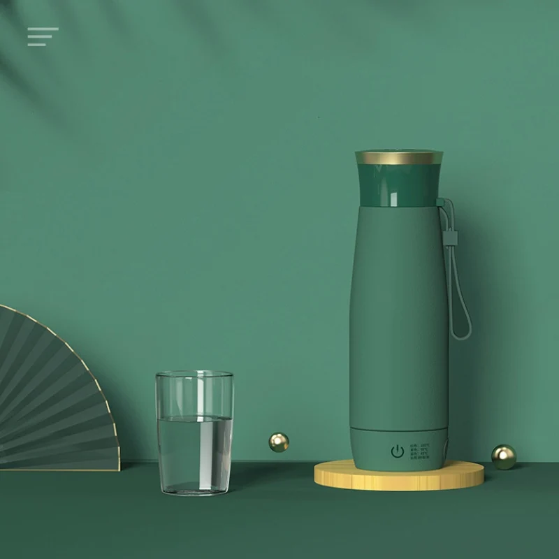 

Water Boiling Cup Portable Water Heating Bottle Electric Thermal Cup USB Charging Hot Water Cooking Cup Kettle Free Shipping