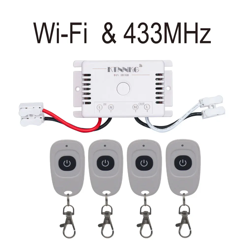 TUYA 220 В wifi приложение функция задержки времени переключатель освещения и пульт