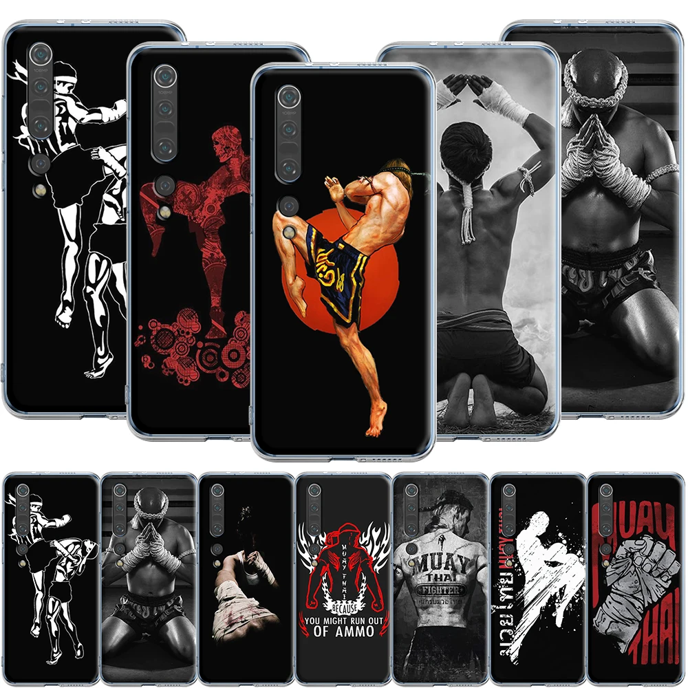 Силиконовый чехол Muay Thai для боксерских перчаток Xiaomi MI Note 10 A3 A2 A1 9T 9 8 6 Max 3 SE Pro Lite