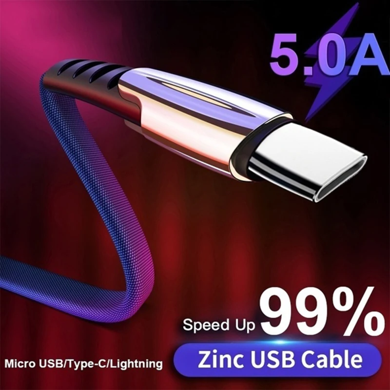 Кабель USB Type C с поддержкой быстрой зарядки 5 А|Кабели для мобильных телефонов| |