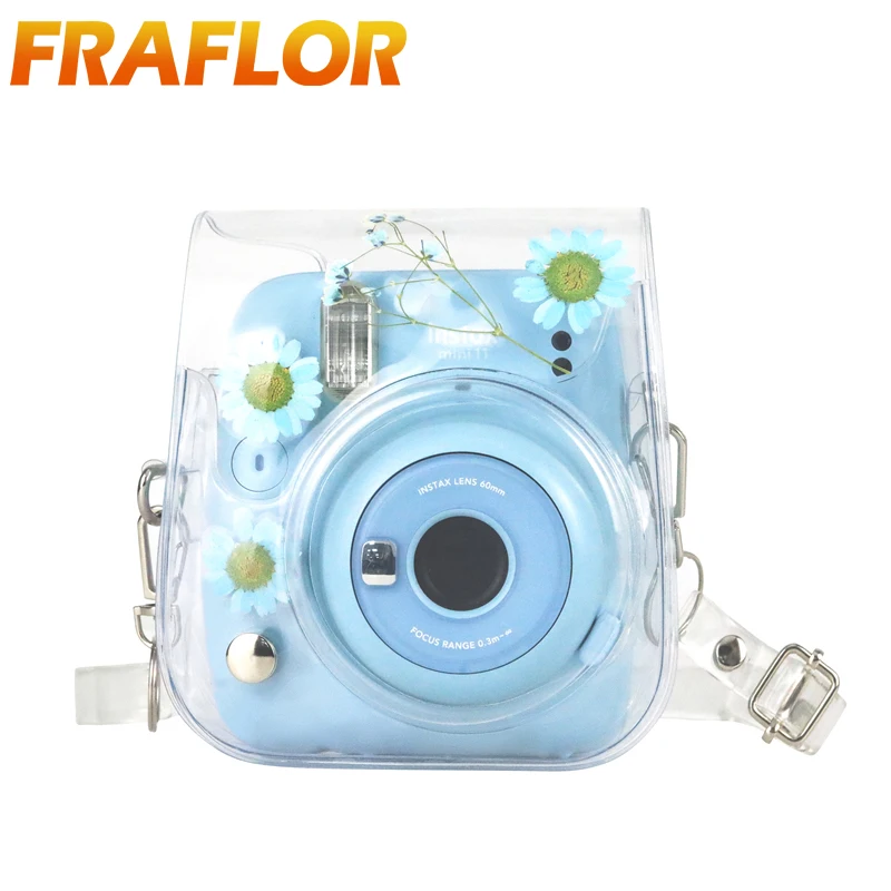 Прозрачный защитный чехол для камеры Polaroid Fuji Fujifilm Instax Mini 11/9/8 | Электроника