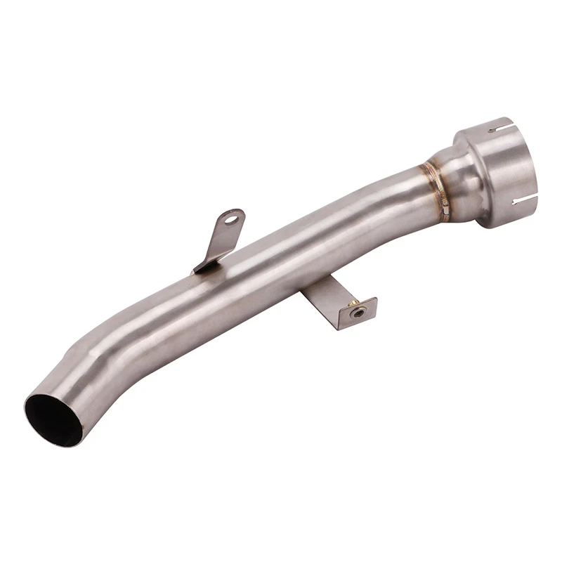 Slip On Motorcycle Exhaust Middle Link Pipe Mid Tube Stainless Steel Exhaust System For Suzuki GSXS1000 1000F 2015-2020