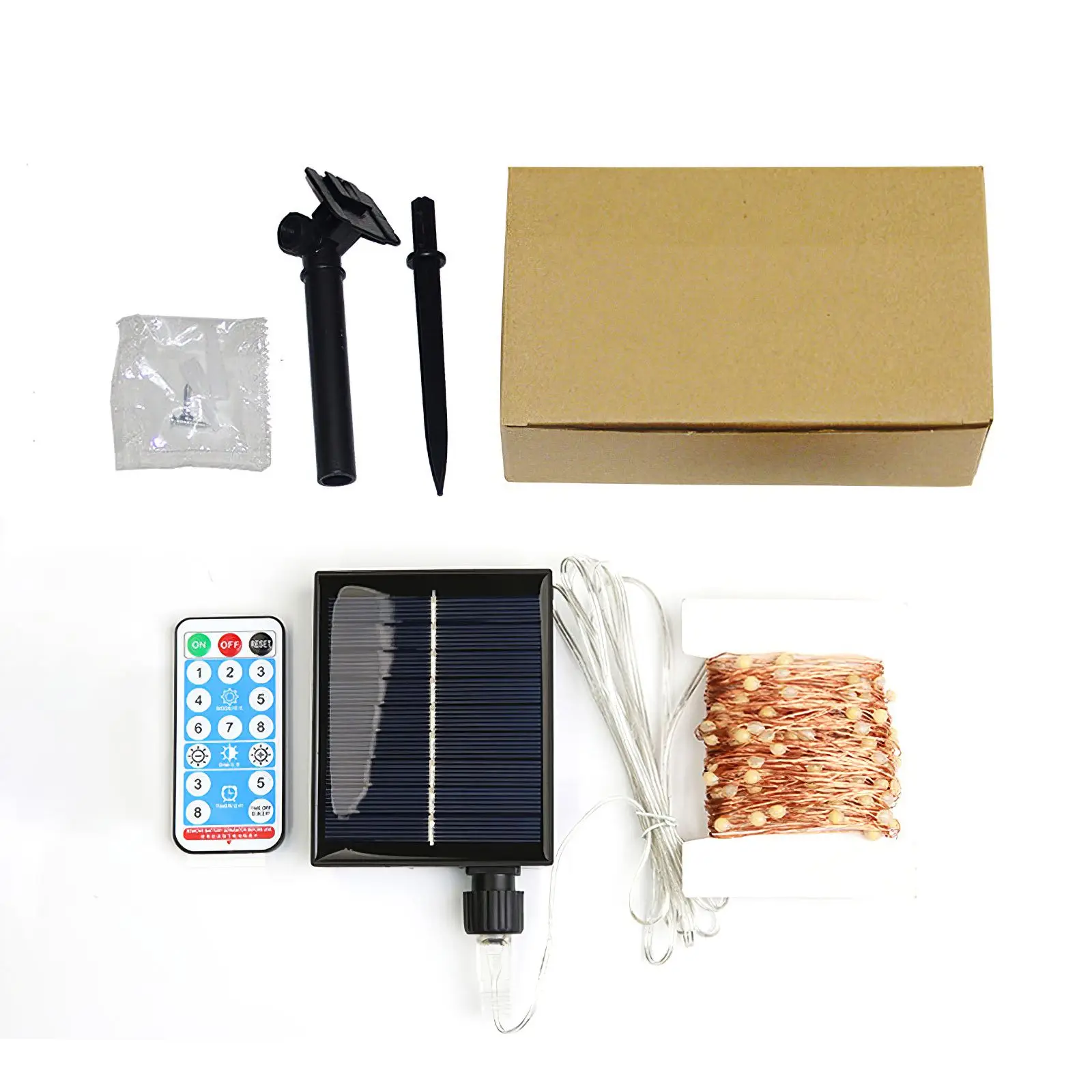 

100/200 LED Solar Light Outdoor Lamp String Lights For Holiday Christmas Party Waterproof Fairy Lights Garden Garland