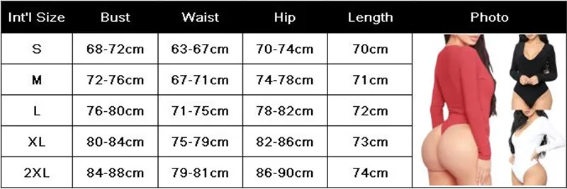 

Women Sexy Bodycon Solid Bodysuit Ladies Slim Chic Long Sleeve Stretch Leotard Rompers Jumper Overalls