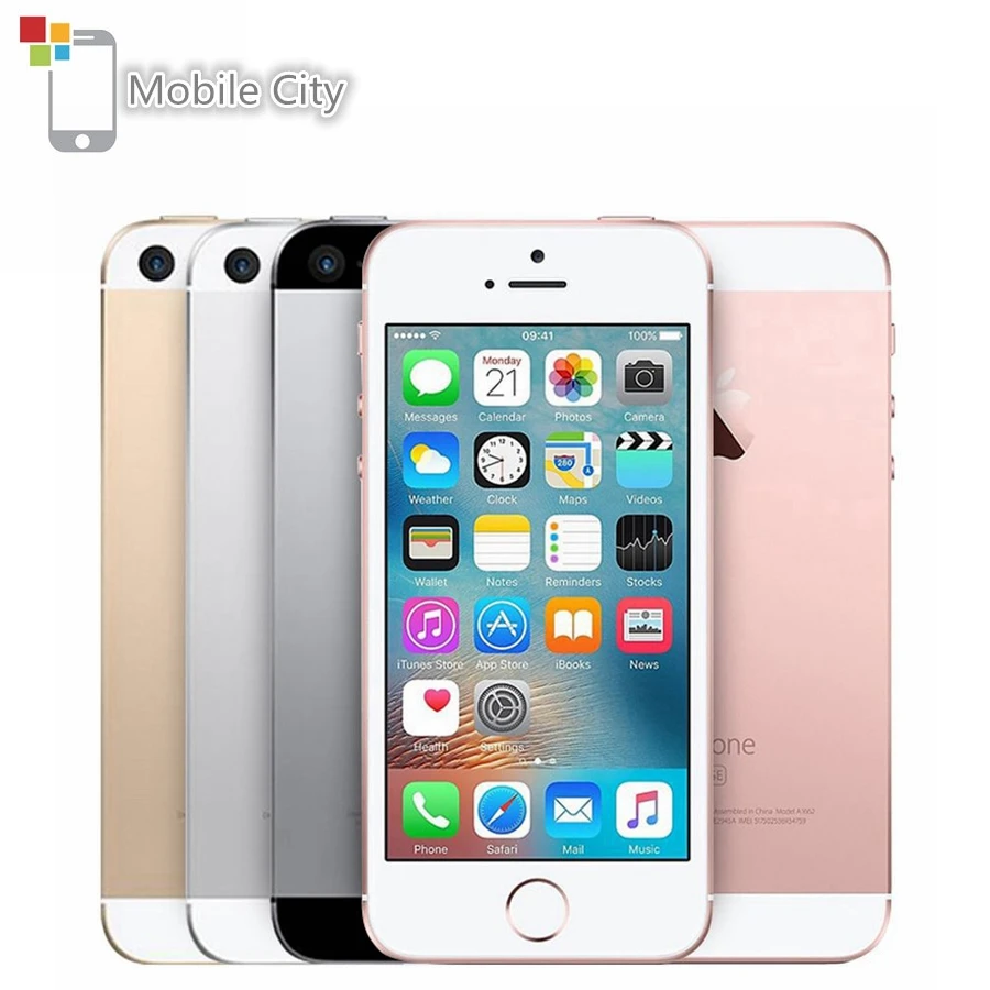 

Original Apple iPhone SE Dual-Core 4G LTE Smartphone 12MP 4" IOS 2GB RAM 16/64GB ROM Fingerprint Touch ID Unlocked Mobile Phone