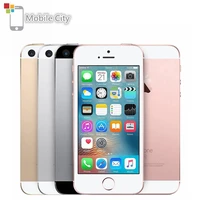 original apple iphone se dual core 4g lte smartphone 12mp 4 ios 2gb ram 1664gb rom fingerprint touch id unlocked mobile phone