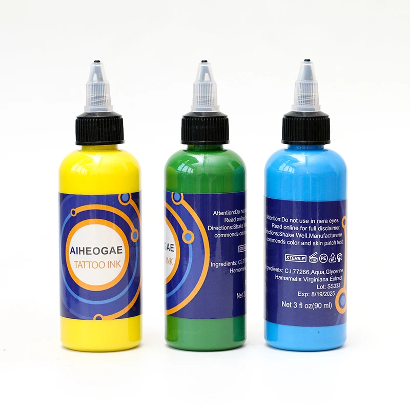 

14p Tattoo Pigment for Permanent Microblading Eyeline Lip Skin Eyebrow Kit Suitable for Variety of Skin Colors Tattoo Ink