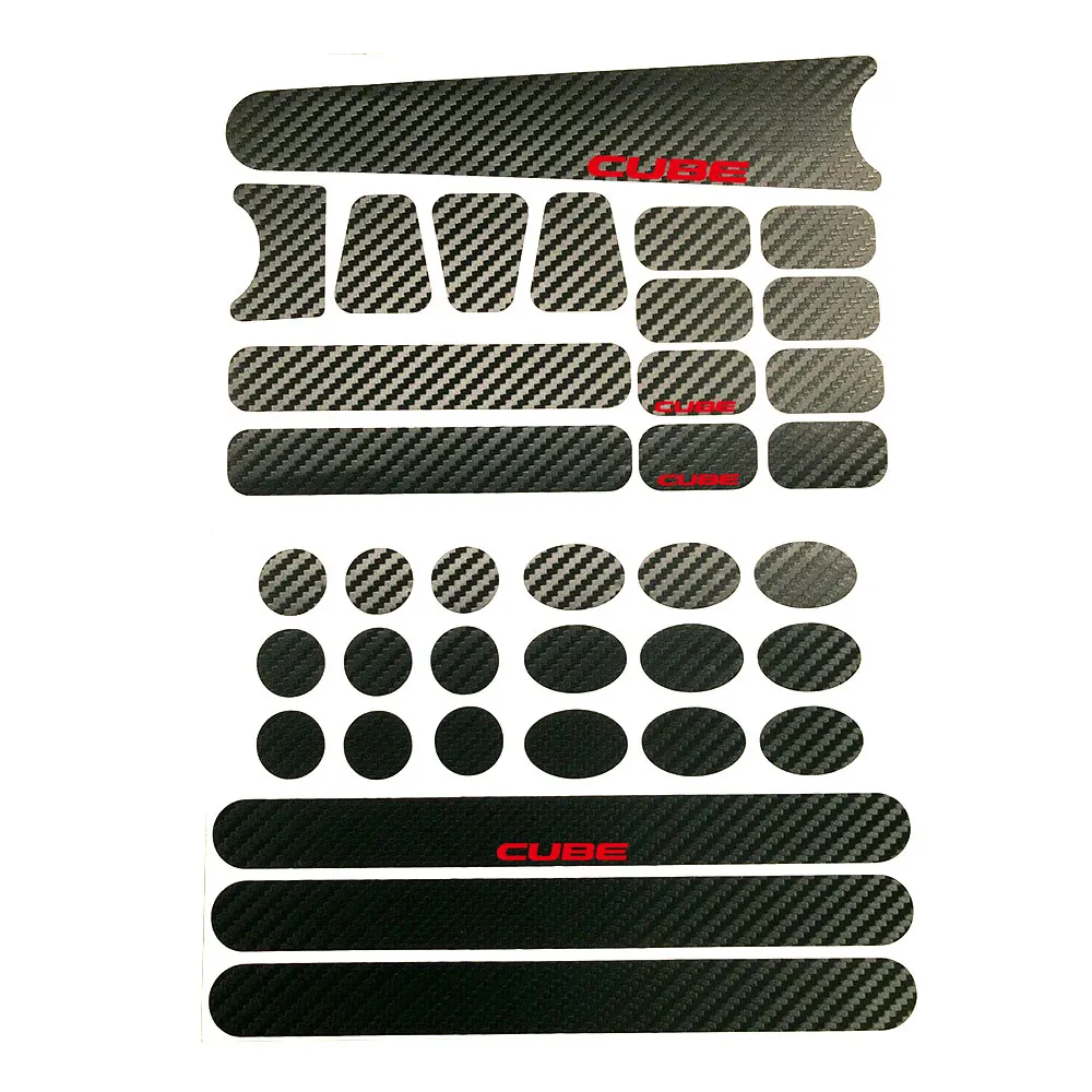 Комплект защиты рамы велосипедной наклейки. Для горного велосипеда cube и