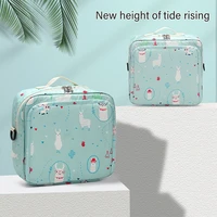 baby diaper bags maternity bag for disposable reusable fashion prints wet dry diaper bag double handle wetbags 232110cm