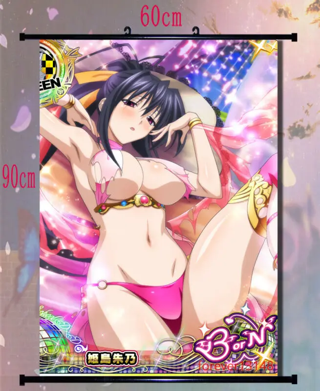 Аниме старшая школа DXD ацено настенный постер свиток Декор для дома подарок отаку