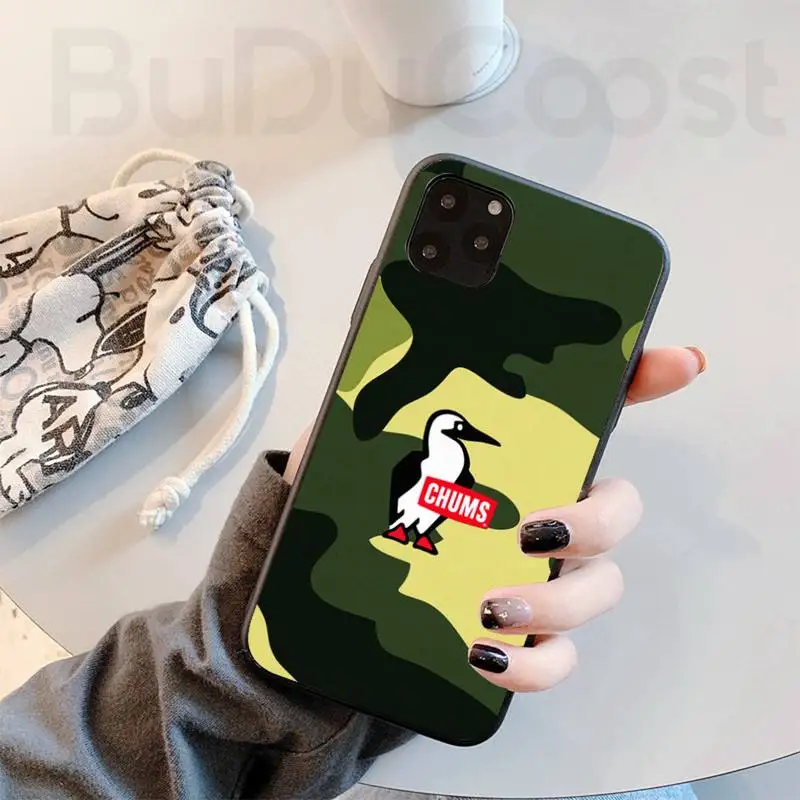 

Riccu CHUMS fashion trend brand Phone Case for iPhone 8 7 6 6S Plus X 5S SE 2020 XR 11 12 Pro mini pro XS MAX