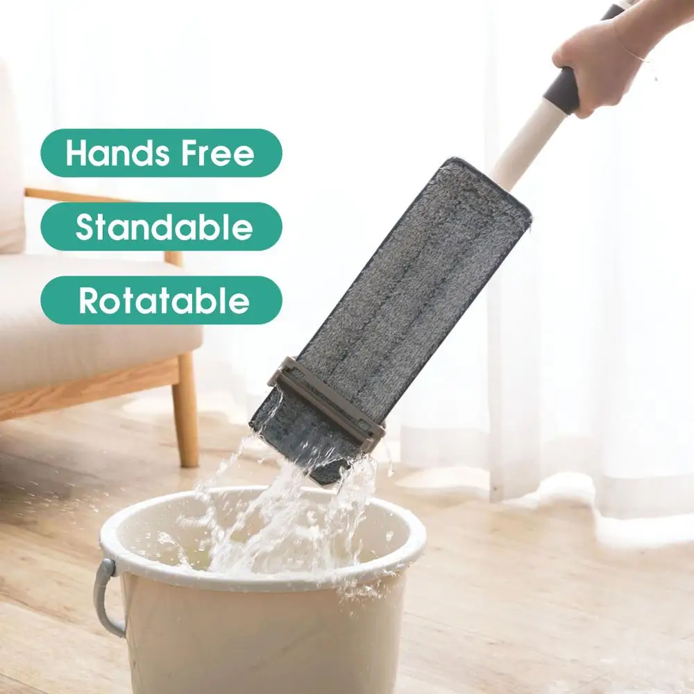 Швабра с вращением на 360 градусов легко мыть для пола | Дом и сад