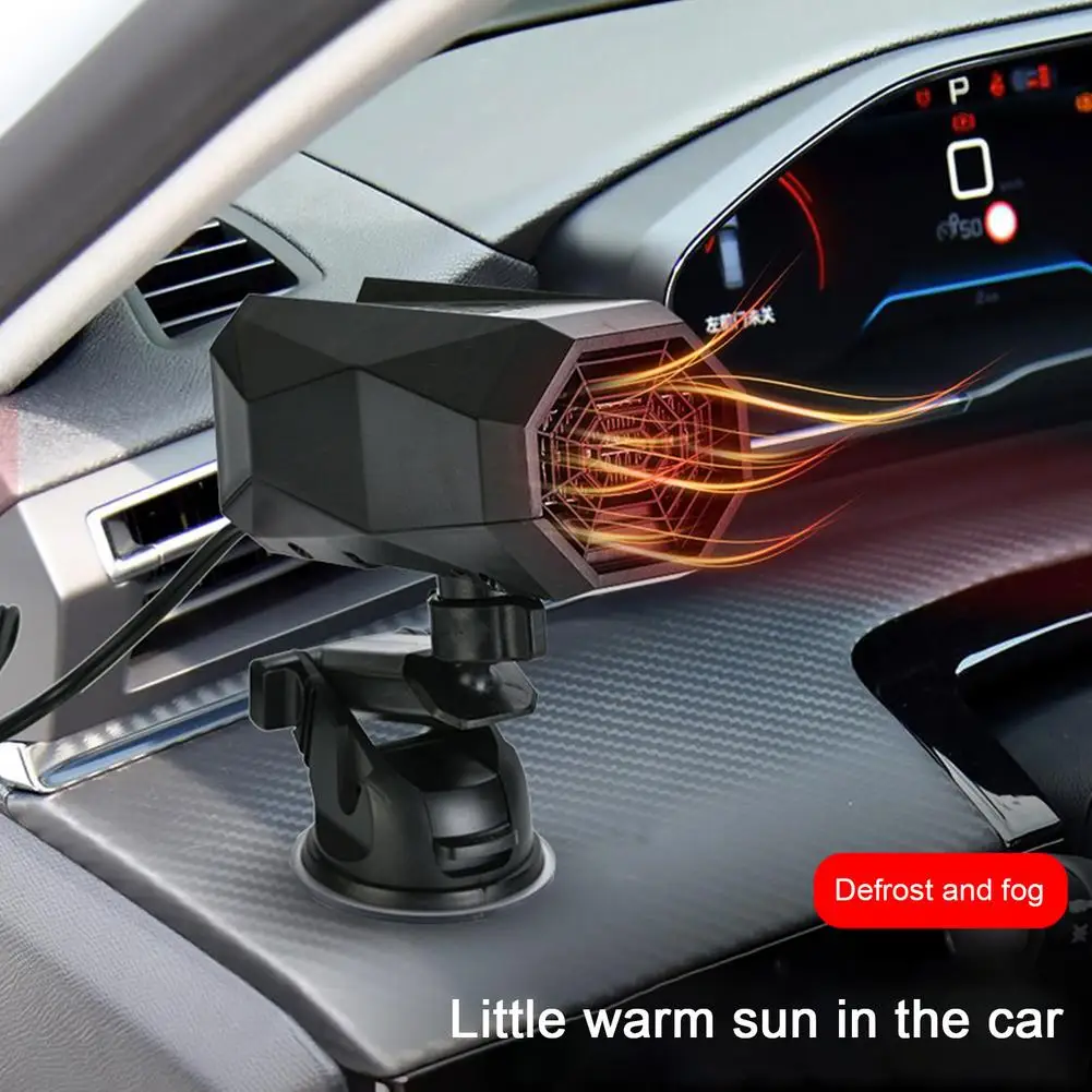 12/24V Car Heater 2in1 Auto Windshield Defroster Demister Electric Heaters Dryer Portable Vehicle Cooling Fan Air Purifier | Автомобили и