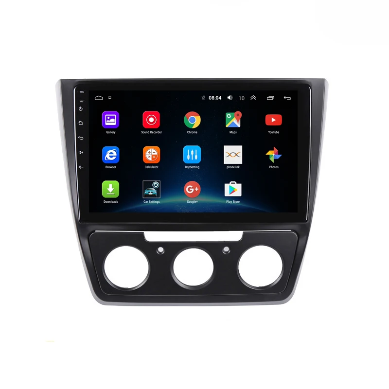 Автомобильный DVD плеер 10 1 &quot Android 9 GPS для MQB Skoda Yeti 2011 2017 аудио автомагнитола стерео