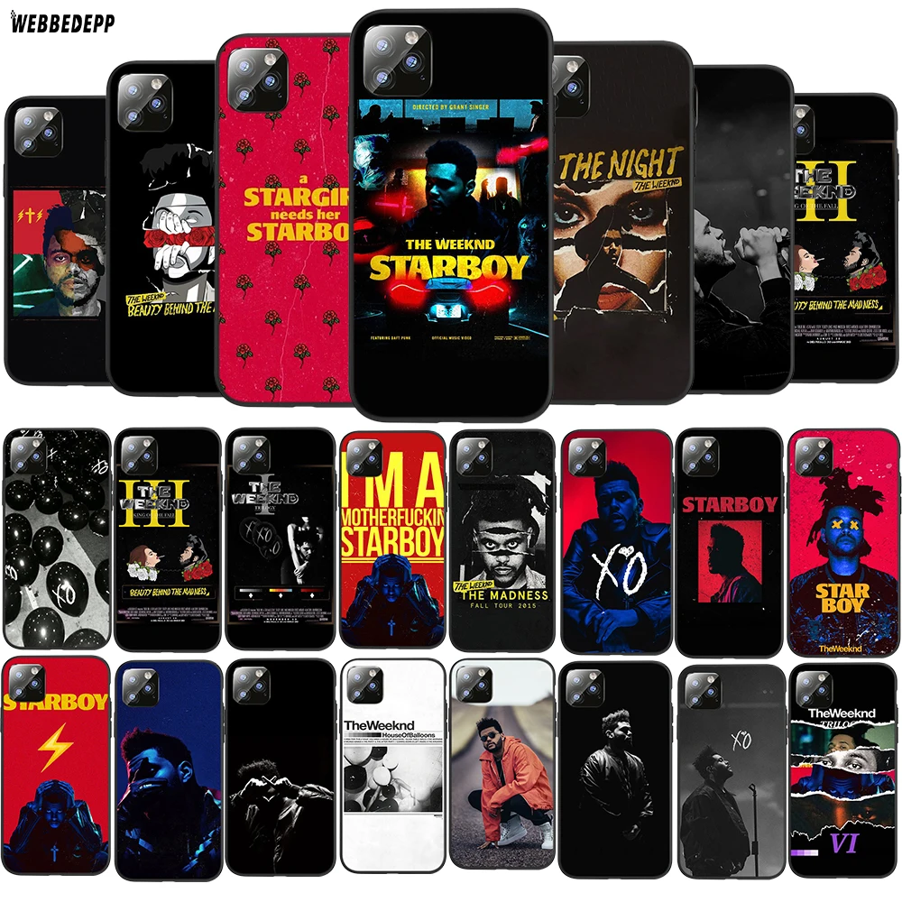 Q14 The Weeknd ТПУ чехол для телефона Apple iPhone 6 6S 7 8 Plus 5 5S SE X XS 11 Pro MAX XR силиконовый мягкий