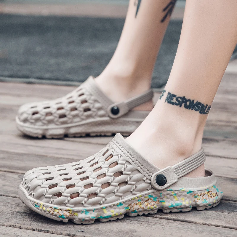 

Hole shoes slippers sandals breathable shoes