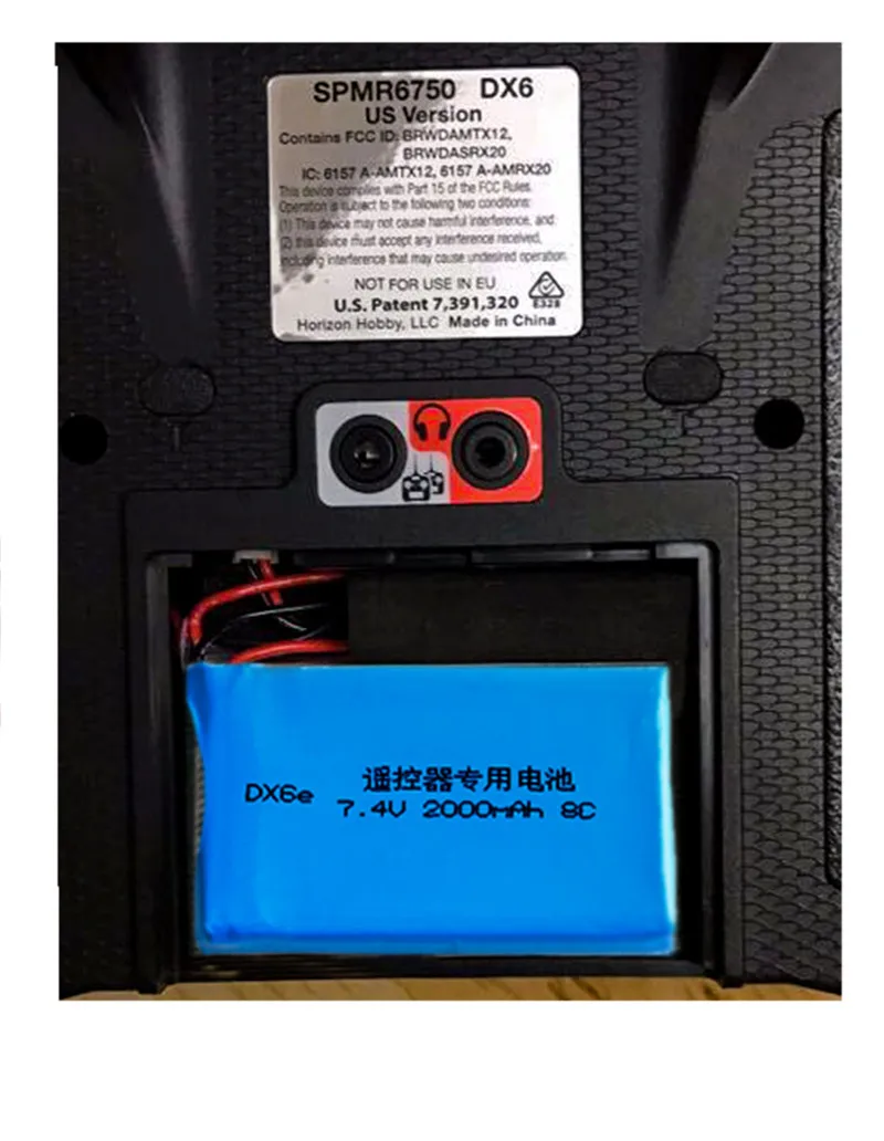2S 7 4 V 2000MAH литий-полимерный аккумулятор JST Plug 1S Баланс разъем для Dx6e DX6 DX8 RC