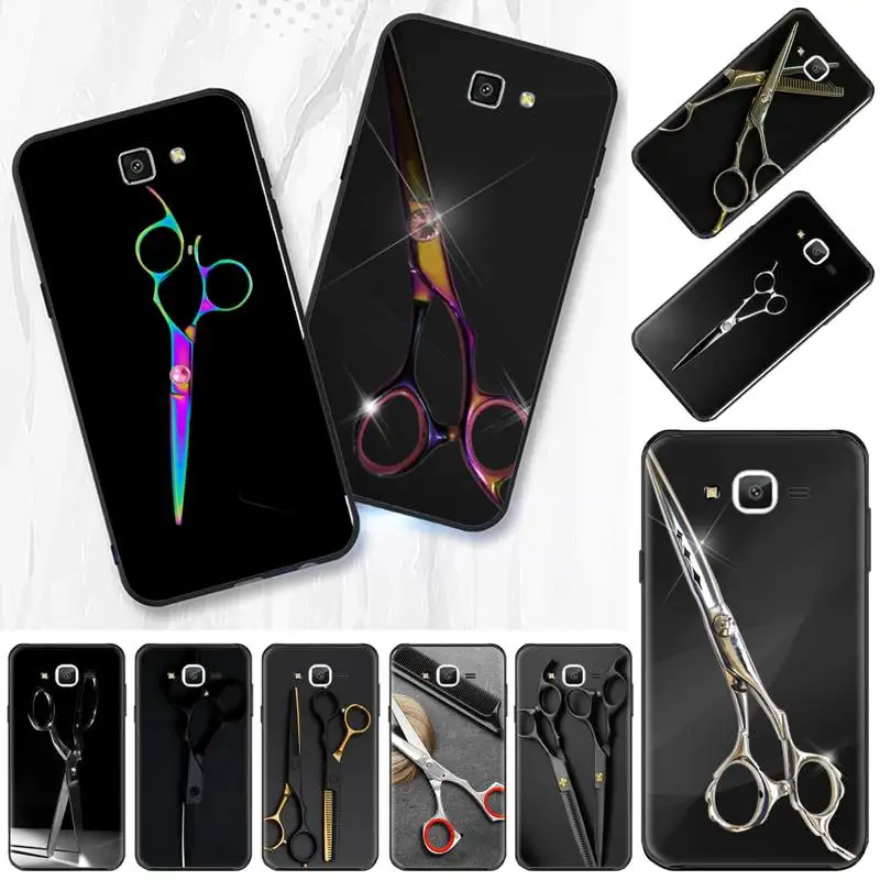 

Scissors and haircut tools Phone Case For Samsung Galaxy J2 J4 J5 J6 J7 J8 2016 2017 2018 Prime Pro plus Neo duo
