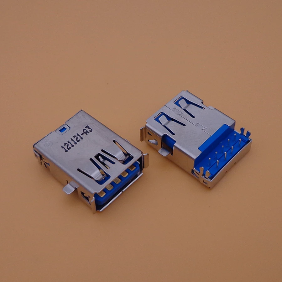 10 шт./лот 17 мм USB 3 0 разъем подходит для ASUS A43S X43S K43 X44L K53 N53SV K53Z серия материнская