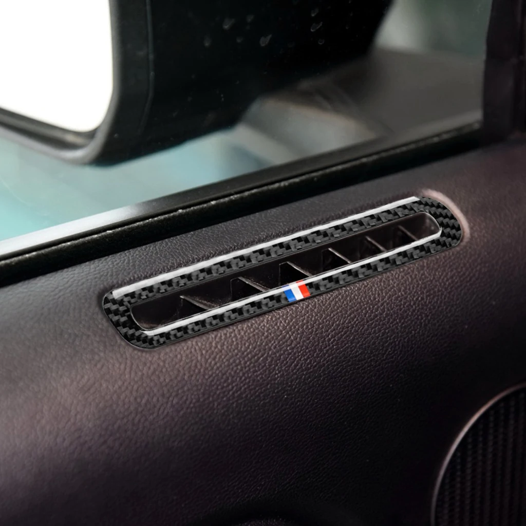 

It Is Suitable For A Pair Of Mustang The Carbon Fiber Door Vents