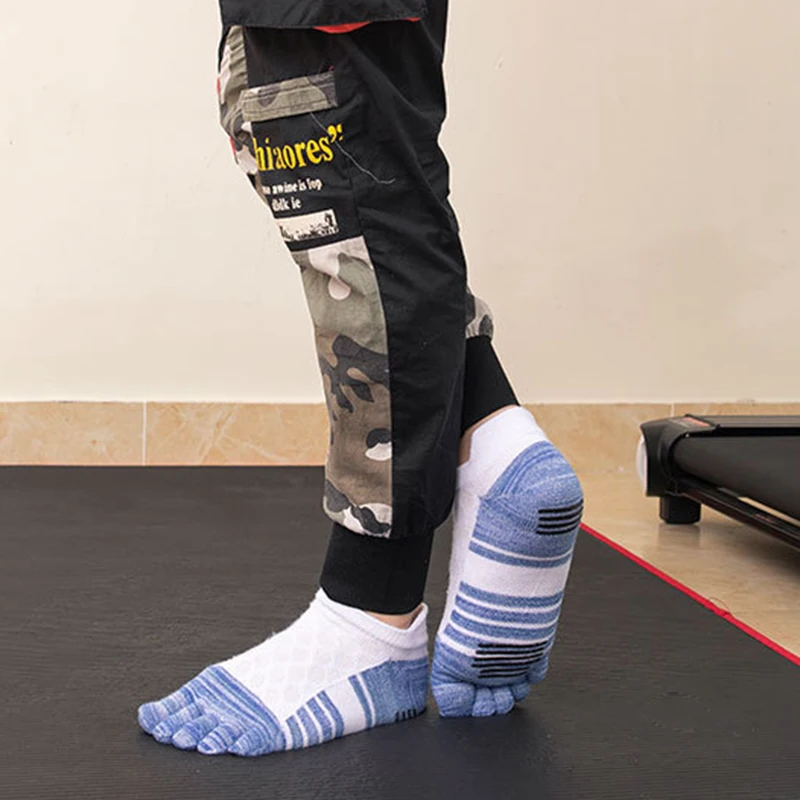 5 пар/лот мужские японские хлопковые носки с пятью носками раздельным носком для