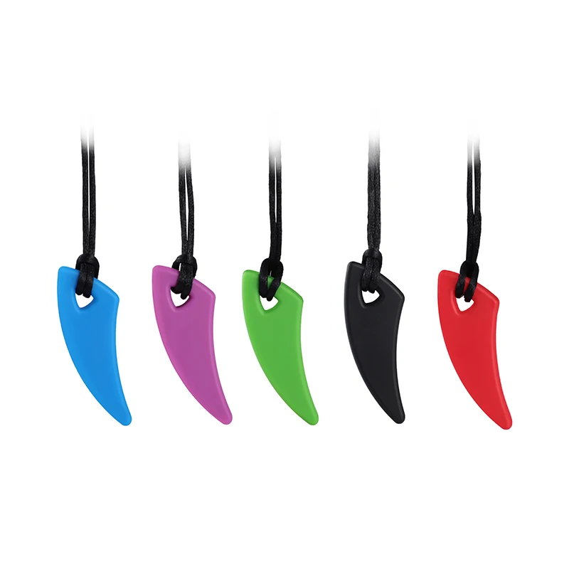 Клык жевать Цепочки и ожерелья силиконовый детский Прорезыватель для зубов