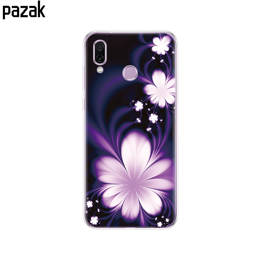Мягкий силиконовый чехол для huawei Honor Play 6,3 ''мягкая термополиуретановая накладка на заднюю панель чехол s для huawei Honor Play чехол etui сумки бампер