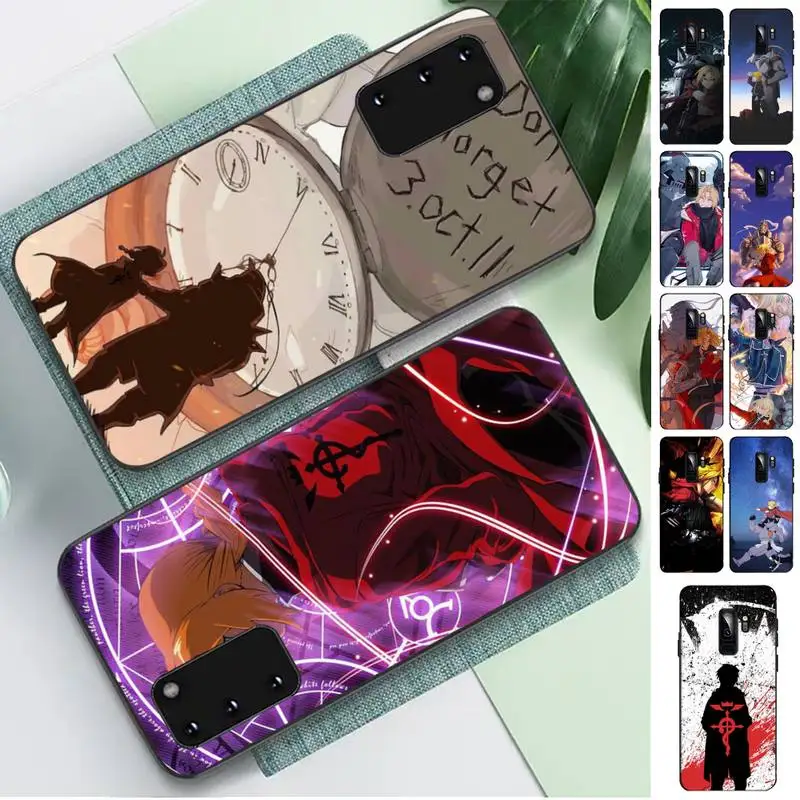 

Fullmetal Alchemist Phone Case for Samsung S10 21 20 9 8 plus lite S20 UlTRA 7edge